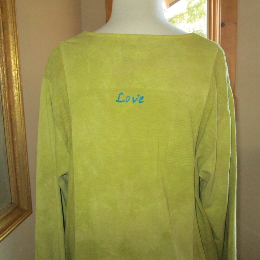 Steel Pony Asymmetrical Tunic Top w/ Wide-Leg Bryn Walker Pants & Olympic Scarf - Picture 7 of 9